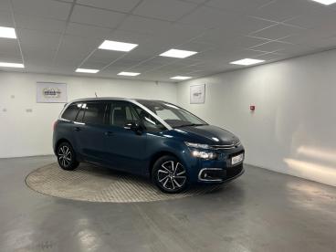 SPOTICAR Citroën C4 Grand Spacetourer Grand C4 Spacetourer 1.2 Puretech Sense Euro 6 (s/s) 5dr Used Car - Mpv Petrol Blue - Stafford - 1200566321_1