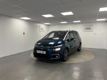 SPOTICAR Citroën C4 Grand Spacetourer Grand C4 Spacetourer 1.2 Puretech Sense Euro 6 (s/s) 5dr Used Car - Mpv Petrol Blue - Stafford - 1200566321_2