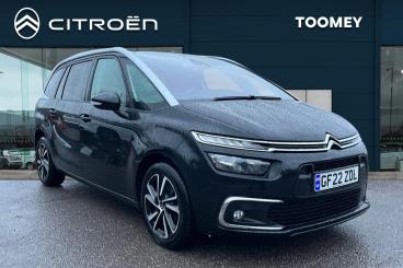 SPOTICAR Citroën C4 Grand Spacetourer Grand C4 Spacetourer 1.2 Puretech Sense Euro 6 (s/s) 5dr Used Car - Mpv Petrol Black - Basildon - 1200570379_1