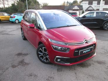 SPOTICAR Citroën C4 Grand Spacetourer Grand C4 Spacetourer 1.5 Bluehdi Flair Plus Eat8 Euro 6 (s/s) 5dr Used Car - Mpv Diesel Red - Wokingham - 1200575902_1