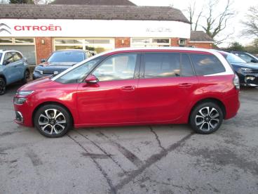 SPOTICAR Citroën C4 Grand Spacetourer Grand C4 Spacetourer 1.5 Bluehdi Flair Plus Eat8 Euro 6 (s/s) 5dr Used Car - Mpv Diesel Red - Wokingham - 1200575902_2