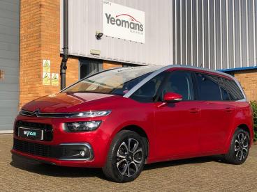 SPOTICAR Citroën C4 Grand Spacetourer Grand C4 Spacetourer 1.5 Bluehdi Flair Eat8 Euro 6 (s/s) 5dr Used Car - Mpv Diesel Red - Fareham - 1200583901_4