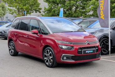 SPOTICAR Citroën C4 Grand Spacetourer Grand C4 Spacetourer 1.2 Puretech Flair Plus Euro 6 (s/s) 5dr Used Car - Mpv Petrol Red - Plymouth - 1200599990_1