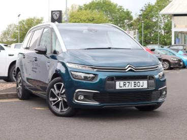 SPOTICAR Citroën C4 Grand Spacetourer Grand C4 Spacetourer 1.2 Puretech Sense Eat8 Euro 6 (s/s) 5dr Used Car - Mpv Petrol Blue - Aldridge - 1200601576_1
