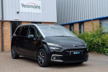 SPOTICAR Citroën C4 Grand Spacetourer Grand C4 Spacetourer 1.2 Puretech Sense Euro 6 (s/s) 5dr Used Car - Mpv Petrol Black - Fareham - 1200602020_1
