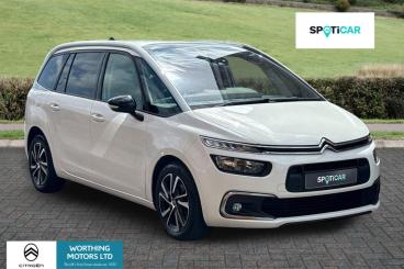 SPOTICAR Citroën C4 Grand Spacetourer Grand C4 Spacetourer 1.2 Puretech Sense Euro 6 (s/s) 5dr Used Car - Mpv Petrol White - Worthing - 1200606405_1
