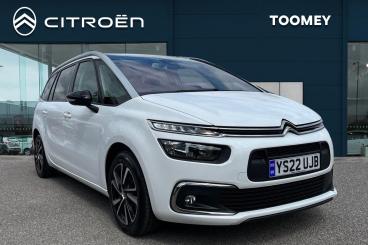 SPOTICAR Citroën C4 Grand Spacetourer Grand C4 Spacetourer 1.2 Puretech Sense Eat8 Euro 6 (s/s) 5dr Used Car - Mpv Petrol White - Basildon - 1200607359_1