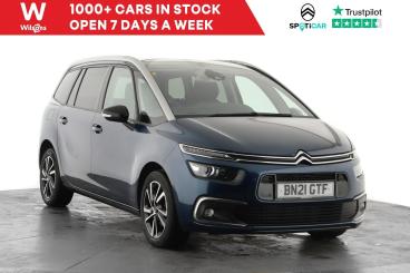 SPOTICAR Citroën C4 Grand Spacetourer Grand C4 Spacetourer 1.5 Bluehdi Shine Eat8 Euro 6 (s/s) 5dr Used Car - Mpv Diesel Blue - Epsom - 1200607824_1