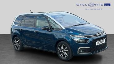 SPOTICAR Citroën C4 Grand Spacetourer Grand C4 Spacetourer 1.5 Bluehdi Shine Eat8 Euro 6 (s/s) 5dr Used Car - Mpv Diesel Blue - Chingford - 1200609154_1