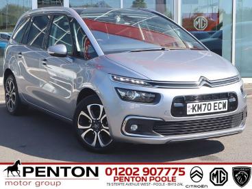 SPOTICAR Citroën C4 Grand Spacetourer Grand C4 Spacetourer 1.2 Puretech Flair Plus Eat8 Euro 6 (s/s) 5dr Used Car - Mpv Petrol Grey - Poole - 1200614205_1