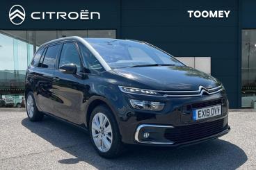 SPOTICAR Citroën C4 Grand Spacetourer Grand C4 Spacetourer 1.5 Bluehdi Flair Eat8 Euro 6 (s/s) 5dr Used Car - Mpv Diesel Black - Basildon - 1200614361_1
