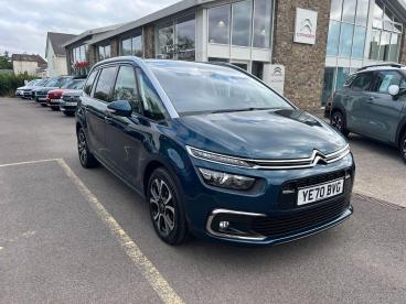 SPOTICAR Citroën C4 Grand Spacetourer Grand C4 Spacetourer 1.5 Bluehdi Flair Plus Eat8 Euro 6 (s/s) 5dr Used Car - Mpv Diesel Blue - Near Chipping Sodbury - 1200618646_1