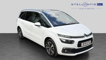 SPOTICAR Citroën C4 Grand Spacetourer Grand C4 Spacetourer 1.5 Bluehdi Flair Euro 6 (s/s) 5dr Used Car - Mpv Diesel White - Leicester - 1200627454_1