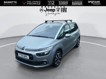 SPOTICAR Citroën C4 Grand Spacetourer Grand C4 Spacetourer 1.2 Puretech Flair Eat8 Euro 6 (s/s) 5dr Used Car - Mpv Petrol Grey - Swansea - 1200629459_3