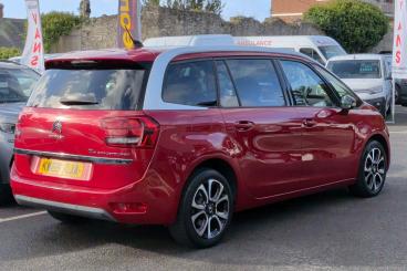 SPOTICAR Citroën C4 Grand Spacetourer Grand C4 Spacetourer 1.2 Puretech Feel Plus Eat8 Euro 6 (s/s) 5dr Used Car - Mpv Petrol Red - Plymouth - 1200640741_4