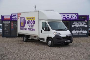 SPOTICAR Citroën Relay 2.0 Bluehdi 35 L3 Euro 6 2dr Used Car - Commercial Vehicle Diesel White - Great Yarmouth - 1200580958_1