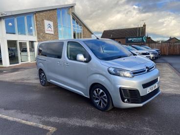 SPOTICAR Citroën Spacetourer 2.0 Bluehdi Flair M Eat8 Mwb Euro 6 (s/s) 5dr Used Car - Commercial Vehicle Diesel Silver - Near Chipping Sodbury - 1200561778_1