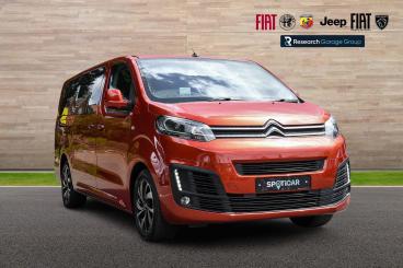 SPOTICAR Citroën Spacetourer 2.0 Bluehdi Flair Xl Eat8 Lwb Euro 6 (s/s) 5dr Used Car - Commercial Vehicle Diesel Orange - Hinckley - 1200601981_1