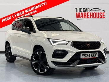 SPOTICAR Cupra Ateca 1.5 Ecotsi V1 5dr Dsg Used Car - Suv Petrol White - Swansea - 1200605723_1