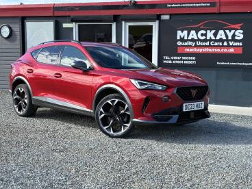 SPOTICAR Cupra Formentor 1.5 Tsi V2 Euro 6 (s/s) 5dr Used Car - Suv Petrol Red - Inverness - 1200609938_1
