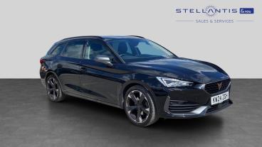 SPOTICAR Cupra Leon 1.5 Etsi Evo V1 Dsg Euro 6 (s/s) 5dr Used Car - Estate Hybrid Black - Preston - 1200622953_1