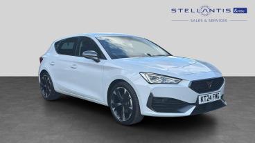 SPOTICAR Cupra Leon 1.5 Tsi V1 Euro 6 (s/s) 5dr Used Car - Saloon Petrol White - Leicester - 1200635742_1