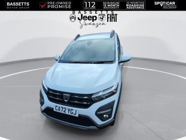 SPOTICAR Dacia Sandero 1.0 Tce Comfort Cvt Euro 6 (s/s) 5dr Used Car - City Car Petrol White - Swansea - 1200575890_4