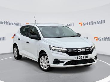 SPOTICAR Dacia Sandero 1.0 Tce Essential Euro 6 (s/s) 5dr Used Car - City Car Petrol White - Pontypridd - 1200583053_1