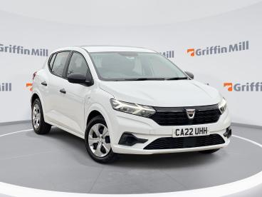 SPOTICAR Dacia Sandero 1.0 Sce Essential Euro 6 (s/s) 5dr Used Car - City Car Petrol White - Pontypridd - 1200583262_1