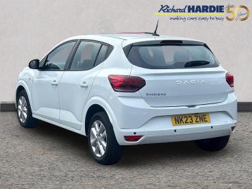 SPOTICAR Dacia Sandero 1.0 Tce Expression Cvt Euro 6 (s/s) 5dr Used Car - City Car Petrol White - Wallsend - 1200587756_2