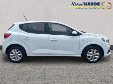 SPOTICAR Dacia Sandero 1.0 Tce Expression Cvt Euro 6 (s/s) 5dr Used Car - City Car Petrol White - Wallsend - 1200587756_5