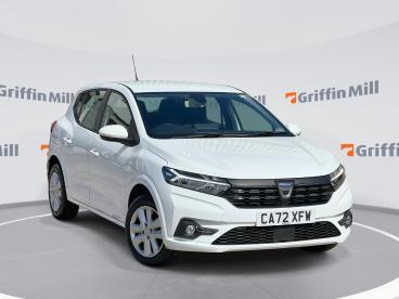 SPOTICAR Dacia Sandero 1.0 Tce Comfort Euro 6 (s/s) 5dr Used Car - City Car Petrol White - Pontypridd - 1200593370_1