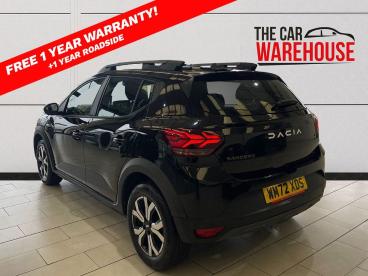 SPOTICAR Dacia Sandero 1.0 Tce Journey Euro 6 (s/s) 5dr Used Car - City Car Petrol Black - Bridgend - 1200595137_2
