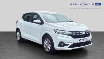 SPOTICAR Dacia Sandero 1.0 Tce Expression Euro 6 (s/s) 5dr Used Car - City Car Petrol White - Sale - 1200607114_1
