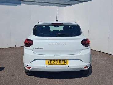 SPOTICAR Dacia Sandero 1.0 Tce Expression Euro 6 (s/s) 5dr Used Car - City Car Petrol White - Trowbridge - 1200608842_4