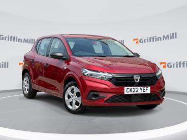 SPOTICAR Dacia Sandero 1.0 Tce Essential Euro 6 (s/s) 5dr Used Car - City Car  Red - Pontypridd - 1200611156_1