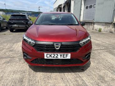 SPOTICAR Dacia Sandero 1.0 Tce Essential Euro 6 (s/s) 5dr Used Car - City Car  Red - Pontypridd - 1200611156_2