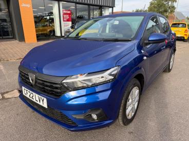 SPOTICAR Dacia Sandero 1.0 Tce Comfort Euro 6 (s/s) 5dr Used Car - City Car Petrol Blue - Cheltenham - 1200627557_3