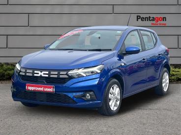 SPOTICAR Dacia Sandero 1.0 Tce Expression Euro 6 (s/s) 5dr Used Car - City Car Petrol Blue - Lincoln - 1200633668_3