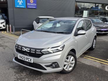 SPOTICAR Dacia Sandero 1.0 Tce Expression Cvt Euro 6 (s/s) 5dr Used Car - City Car Petrol Grey - Wakefield - 1200643151_2