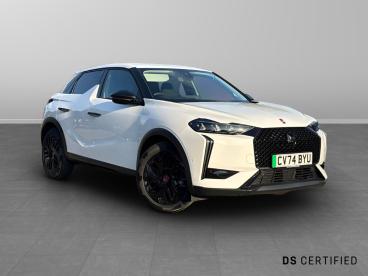 SPOTICAR Ds Ds 3 E-tense 54kwh Performance Line + Auto 5dr Used Car - City Car Electric White - Swansea - 300476540_1
