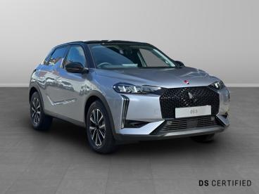 DS CERTIFIED Ds Ds 3 1.2 Puretech Performance Line Euro 6 (s/s) 5dr Used car certified - Hatchback Petrol Silver - Birmingham - 518527_1