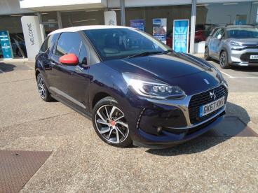 SPOTICAR Ds Ds 3 1.6 Bluehdi Ines De La Fressange Euro 6 (s/s) 3dr Used Car - City Car Diesel Blue - Southampton - 1200527579_1