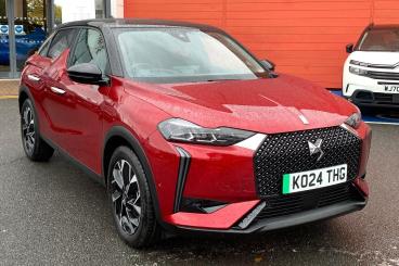 DS CERTIFIED Ds Ds 3 E-tense 54kwh Opera Auto 5dr Used car certified - Hatchback Electric Red - Exeter - 552358_1