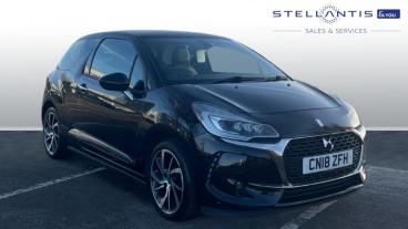 SPOTICAR Ds Ds 3 1.2 Puretech Black Lezard Euro 6 (s/s) 3dr Used Car - City Car Petrol Black - Newport - 1200564942_1