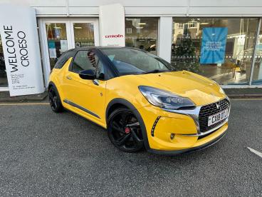 SPOTICAR Ds Ds 3 1.6 Thp Performance Euro 6 (s/s) 3dr Used Car - City Car Petrol Yellow - Llangefni - 1200565910_1
