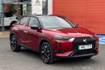 DS CERTIFIED Ds Ds 3 E-tense 54kwh Opera Auto 5dr Used car certified - Hatchback Electric Red - Exeter - 592532_1