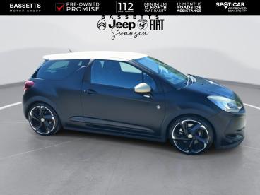 SPOTICAR Ds Ds 3 1.6 Thp Performance Black Euro 6 (s/s) 3dr Used Car - City Car Petrol Black - Swansea - 1200601719_2