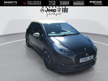 SPOTICAR Ds Ds 3 1.6 Thp Performance Black Euro 6 (s/s) 3dr Used Car - City Car Petrol Black - Swansea - 1200601719_3