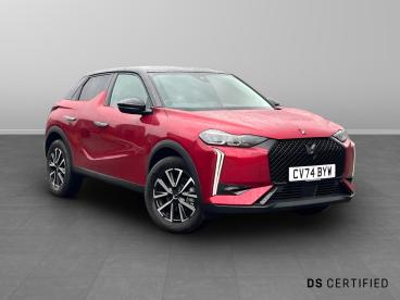 DS CERTIFIED Ds Ds 3 1.2 Mhev Performance Line E-dsc Euro 6 (s/s) 5dr Used car certified - Hatchback Hybrid Red - Swansea - 633040_1
